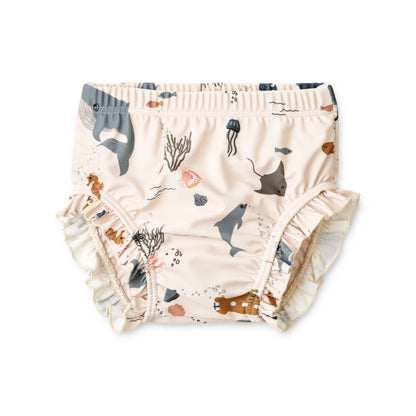 Liewood Baby Mila Swim Pants - Sea Creature / Sandy