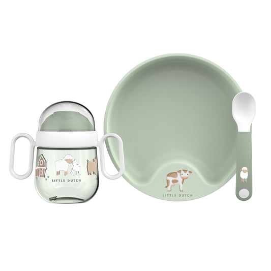 Little Dutch Baby Dinnerware Set 3 pcs - Little Farm