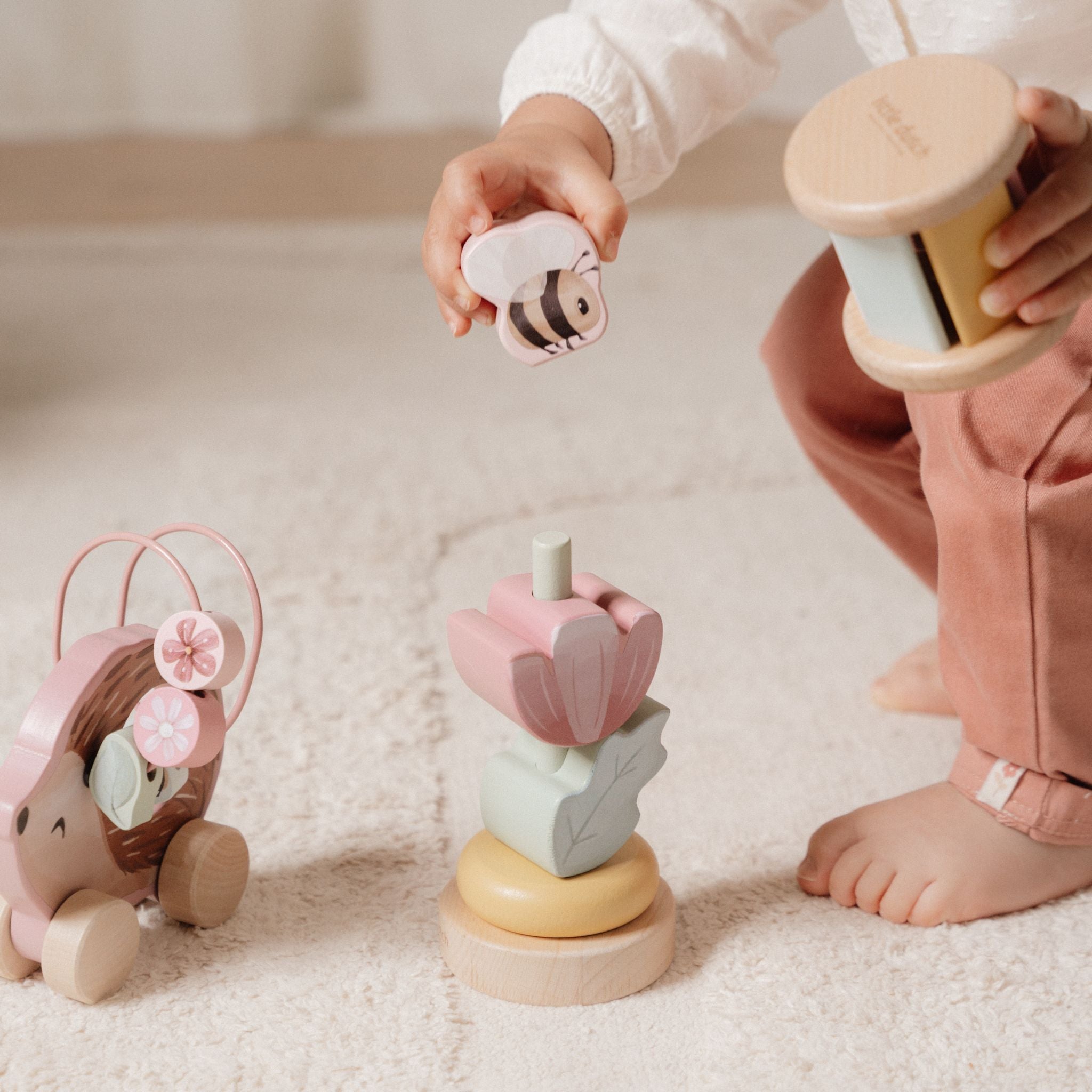 Pink wooden toys online