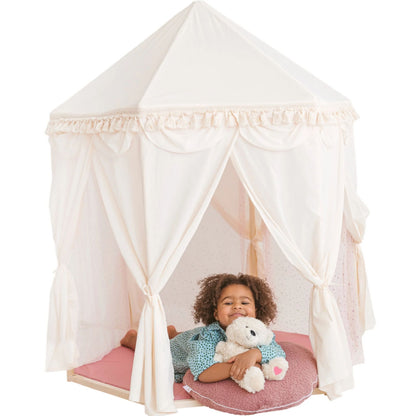 MiniCamp Boho Pavilion Play Tent - Ecru