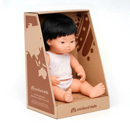 Miniland Boy Doll with Down Syndrome