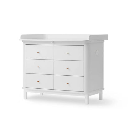 Oliver Furniture Wood 6 Drawer Nursery Dresser - White