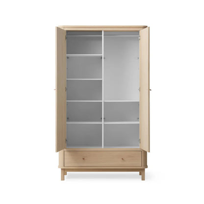 Oliver Furniture Wood Double Wardrobe - Oak