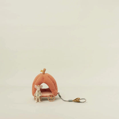 Maileg Mouse Pumpkin Carriage