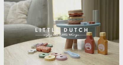 Little Dutch Wooden Toy Barbecue viedo