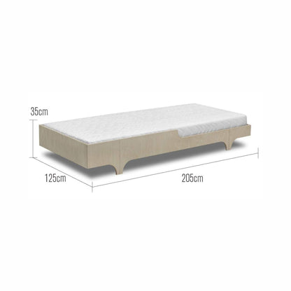 Rafa Kids A120 Teen Bed - Natural