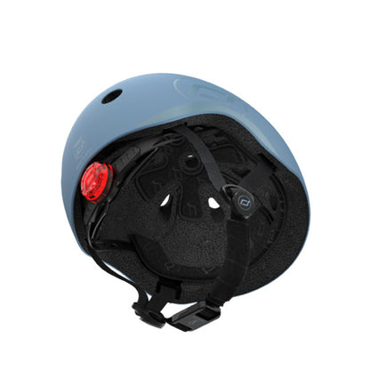 Scoot & Ride Kids Helmet 51-55cm - Steel