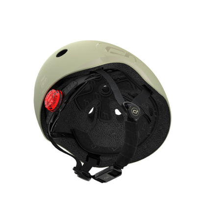 Scoot & Ride Kids Helmet 51-55cm - Olive