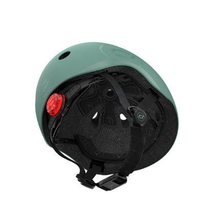 Scoot & Ride Kids Helmet 51-55cm - Forest