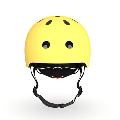 Scoot & Ride Kids Helmet 51-55cm - Lemon