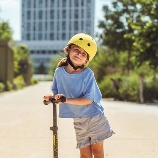 Scoot & Ride Kids Helmet 51-55cm - Lemon