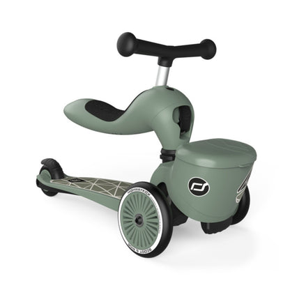 Scoot & Ride Highwaykick 1 Lifestyle Scooter - Green Lines