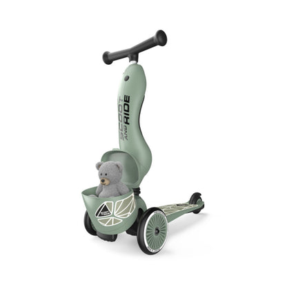 Scoot & Ride Highwaykick 1 Lifestyle Scooter - Green Lines