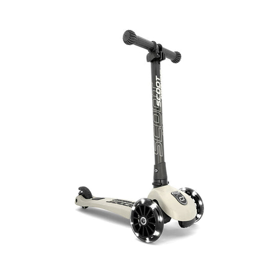 Scoot & Ride Highwaykick 3 LED Scooter - Ash