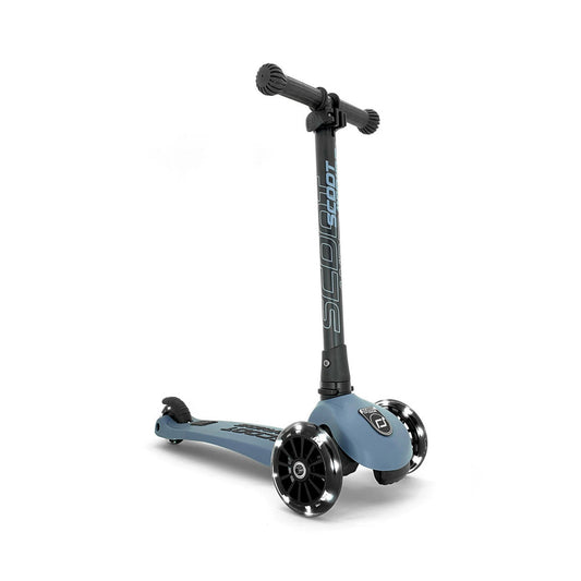 Scoot & Ride Highwaykick 3 LED Scooter - Steel