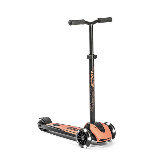 Scoot & Ride Highwaykick 5 LED Scooter - Peach