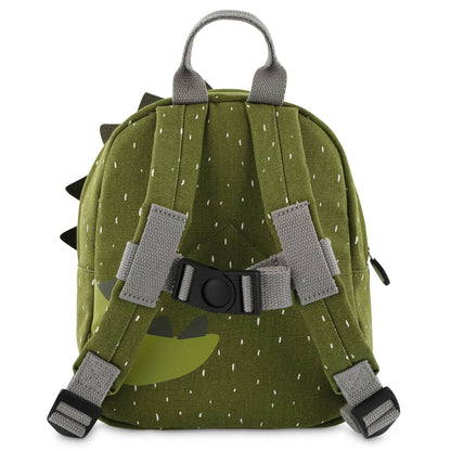 Trixie Small Backpack - Mr. Dino - padded back straps