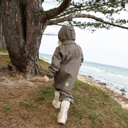 Wheat Finley Waterproof Rain Jacket - Dry Wood