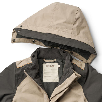 Wheat Laust Waterproof Tech Jacket - Grey Sand