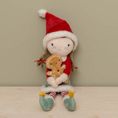 Little Dutch Christmas Cuddle Doll - Rosa