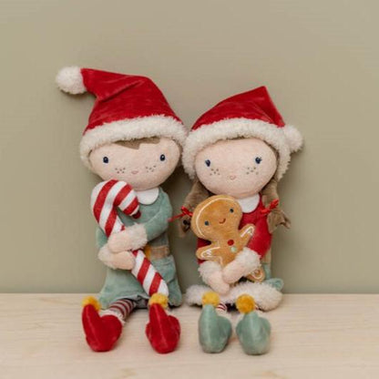 Little Dutch Christmas Cuddle Doll - Rosa