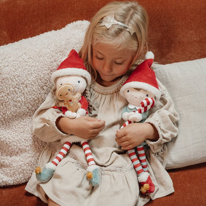 Little Dutch Christmas Cuddle Doll - Rosa