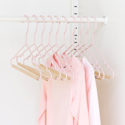 Mustard Made Kids Top Hangers 10 Pack - Blush