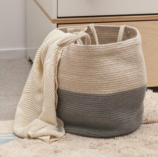 Lorena Canals Basket Zoco - Blue / Natural