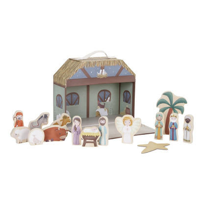 Little Dutch Christmas Nativity Playset