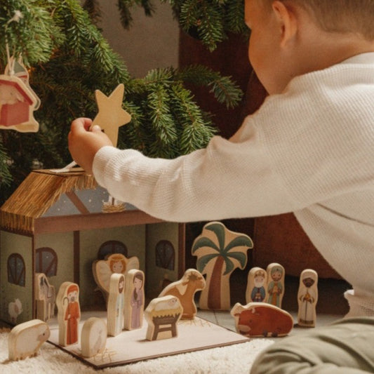 Little Dutch Christmas Nativity Playset