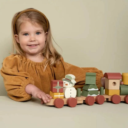 Little Dutch Christmas Stacking Train