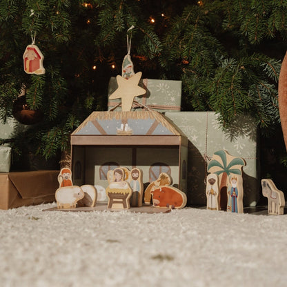 Little Dutch Christmas Nativity Playset