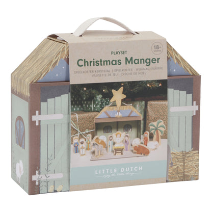 Little Dutch Christmas Nativity Playset