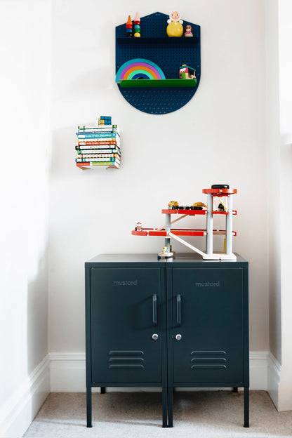 Mustard Made The Shorty Bedside Locker - Slate (Left Opening)