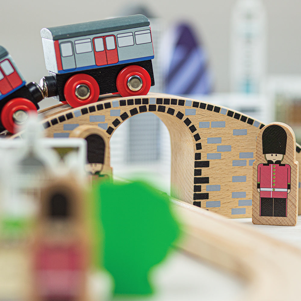 Tidlo City of London Train Set | Wooden Trains & Tracks – Scandiborn
