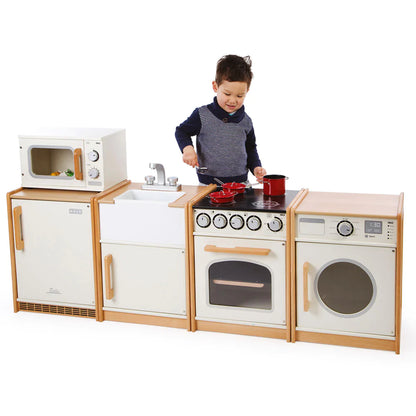 Tidlo White Play Kitchen Bundle