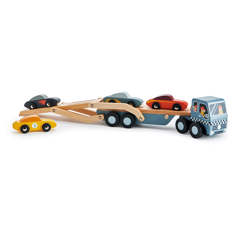 Melissa and doug car transporter on sale