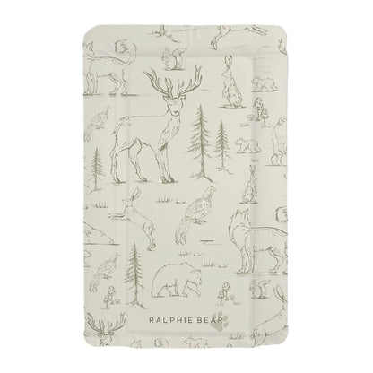 Ralphie Bear Table Changing Mat - Woodland