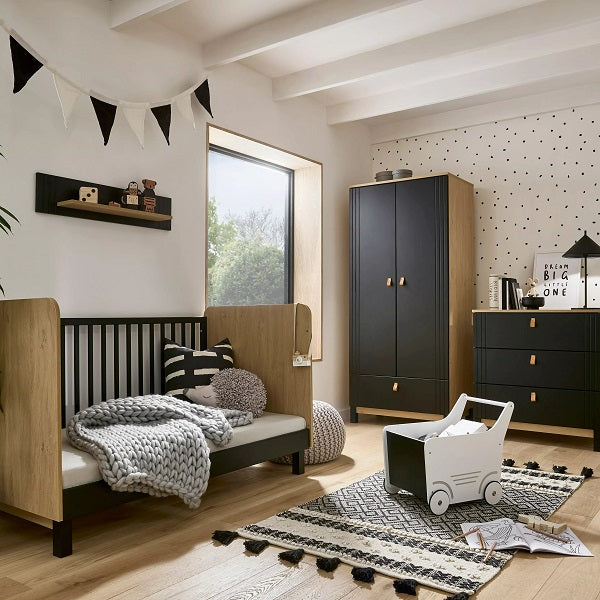 Black nursery furniture store sets