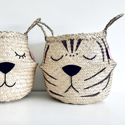 Bellybambino Natural Tiger Basket - Large - Scandibørn