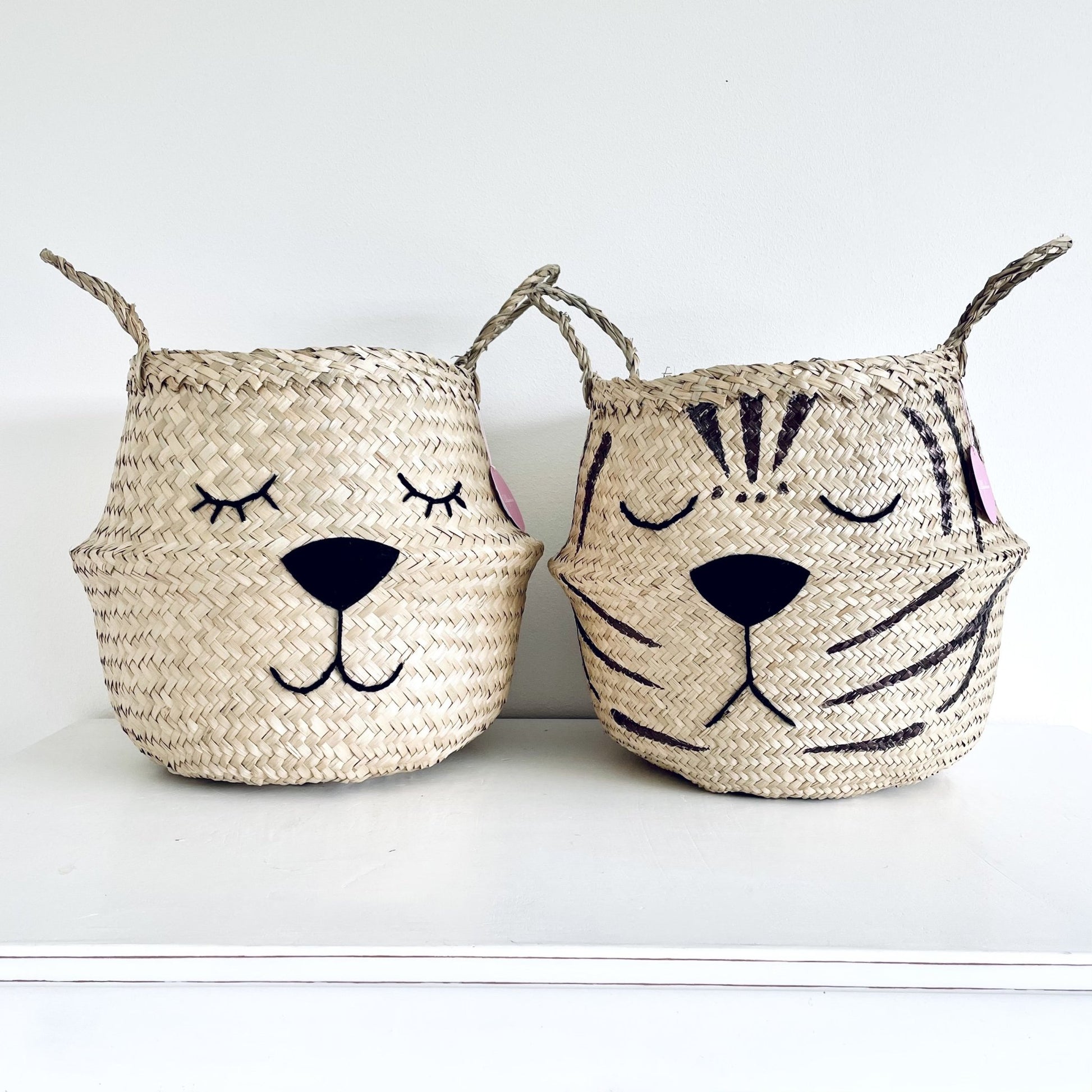 Bellybambino Natural Tiger Basket - Large - Scandibørn