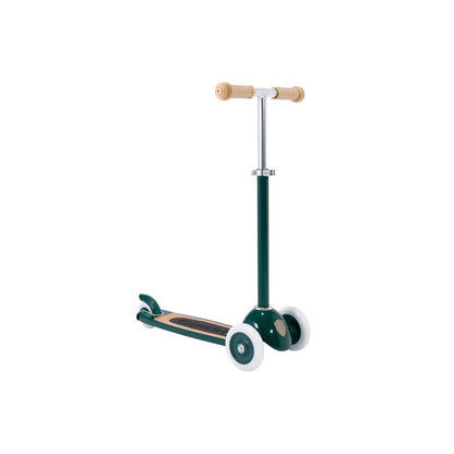 Banwood Kids Scooter - Green (Inc. Basket)