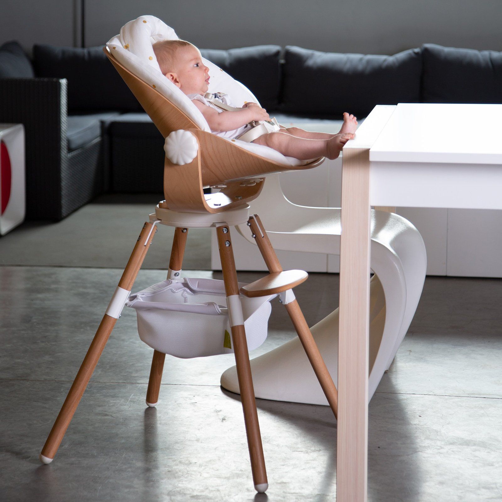 High chair 2024 with newborn seat