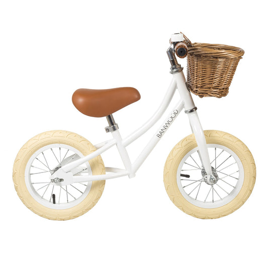 Banwood First Go Balance Bike - White