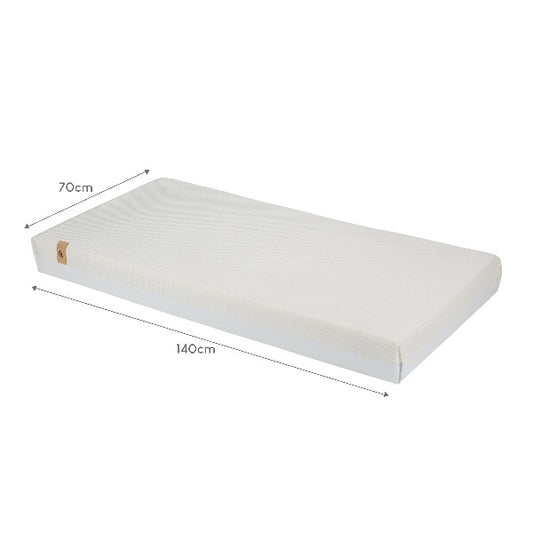 CuddleCo Harmony Hypo-Allergenic Bamboo Sprung Cot Bed Mattress 140 x 70cm