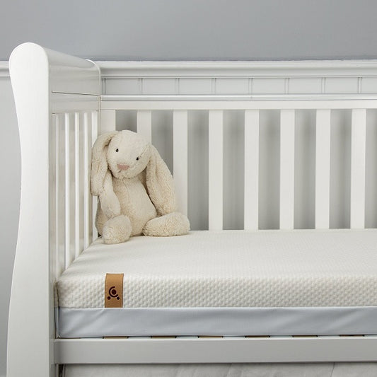 CuddleCo Harmony Hypo-Allergenic Bamboo Sprung Cot Mattress 120 x 60cm