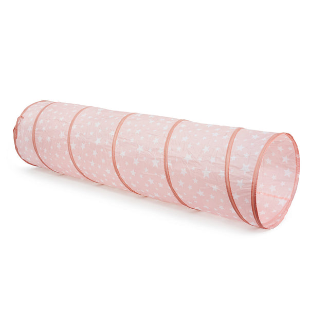 Kids Concept Play Tunnel - Star Pink