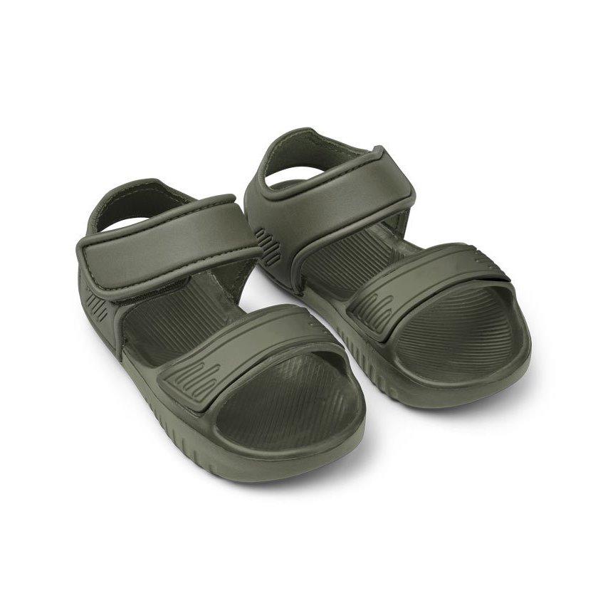 Liewood Blumer Sandals - Hunter Green | Kids' Summer Shoes – Scandiborn