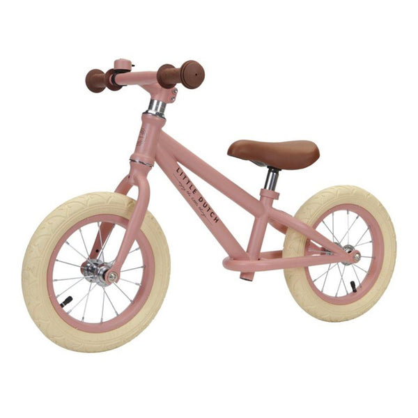 Little Dutch Balance Bike in Matte Pink Scandiborn