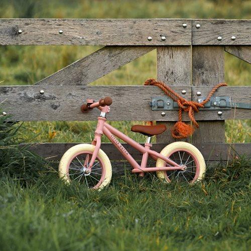 Little Dutch Balance Bike in Matte Pink Stylish Kids Bikes